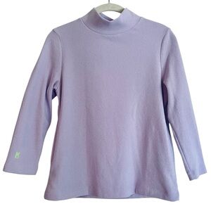 Dudley Stephens Lavender Kids Size Large Fleece Top with Pockets